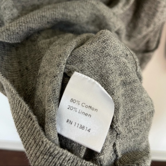 Billy Reid Linen Front Zip Hooded Jacket - Picture 7 of 7